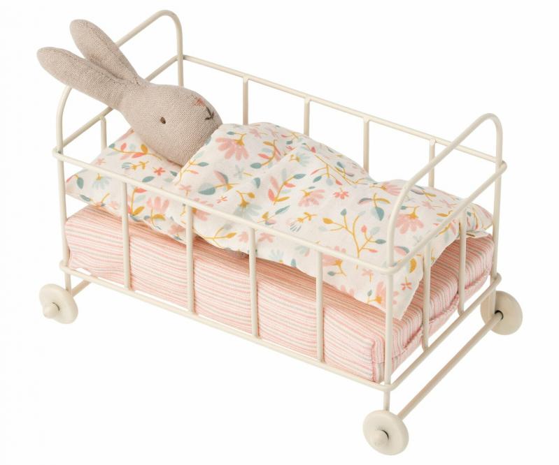 vlot Verzorgen onderwerp Speelgoed Speelgoed Origineel | Maileg Metalen Baby Bed Roze Bloem 3 Jr+ ·  Thetrueseeker